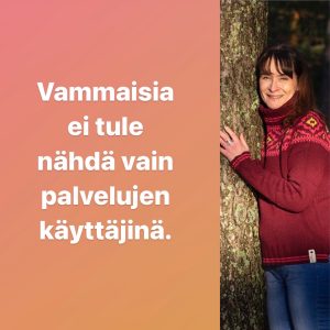 Valtuustoaloite vammaispolittisen ohjelman laatimiseksi Keski-Uudenmaan hyvinvointialueella