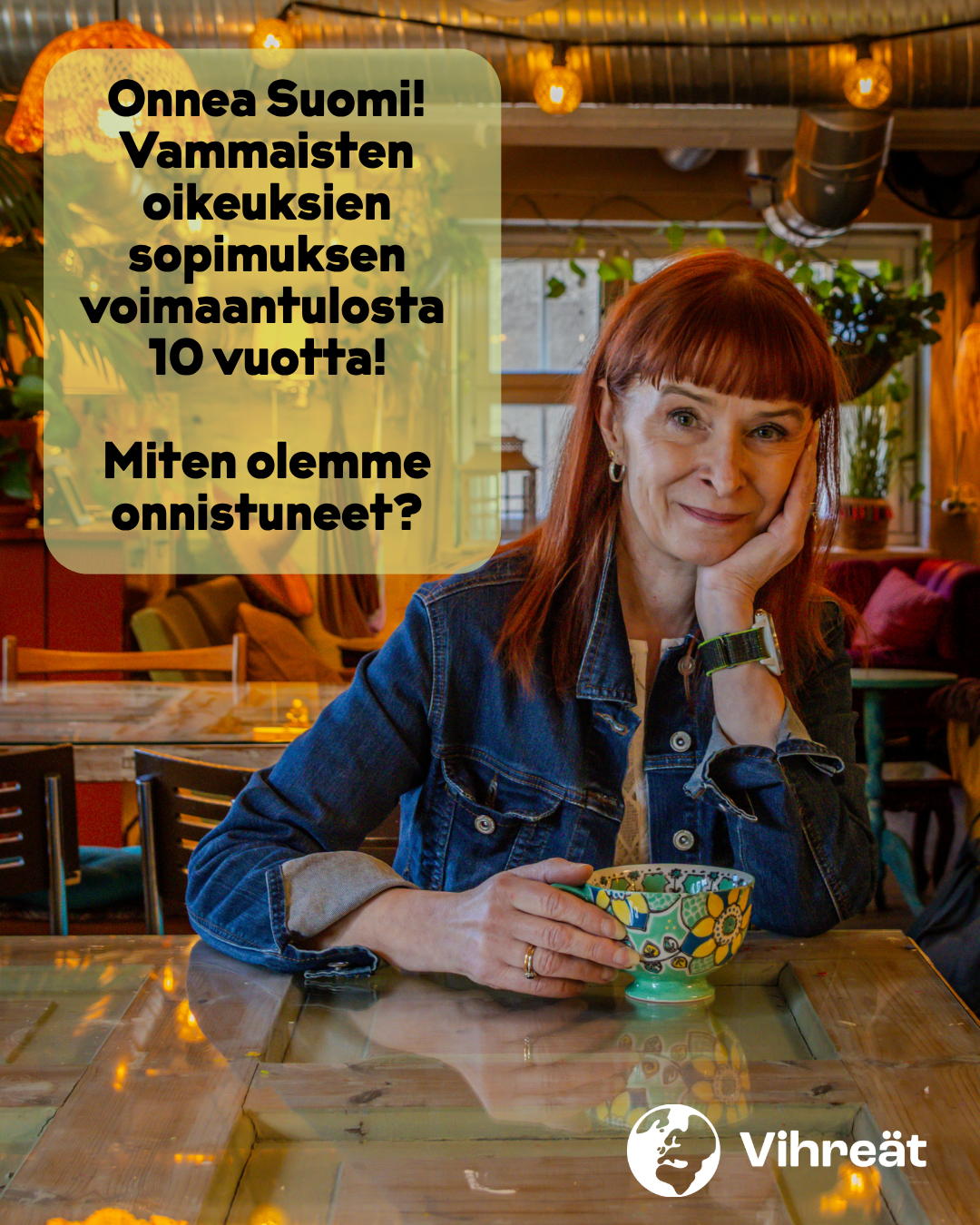 Vammaisten oikeuksien sopimuksen hyväksymisestä Suomessa 10 vuotta