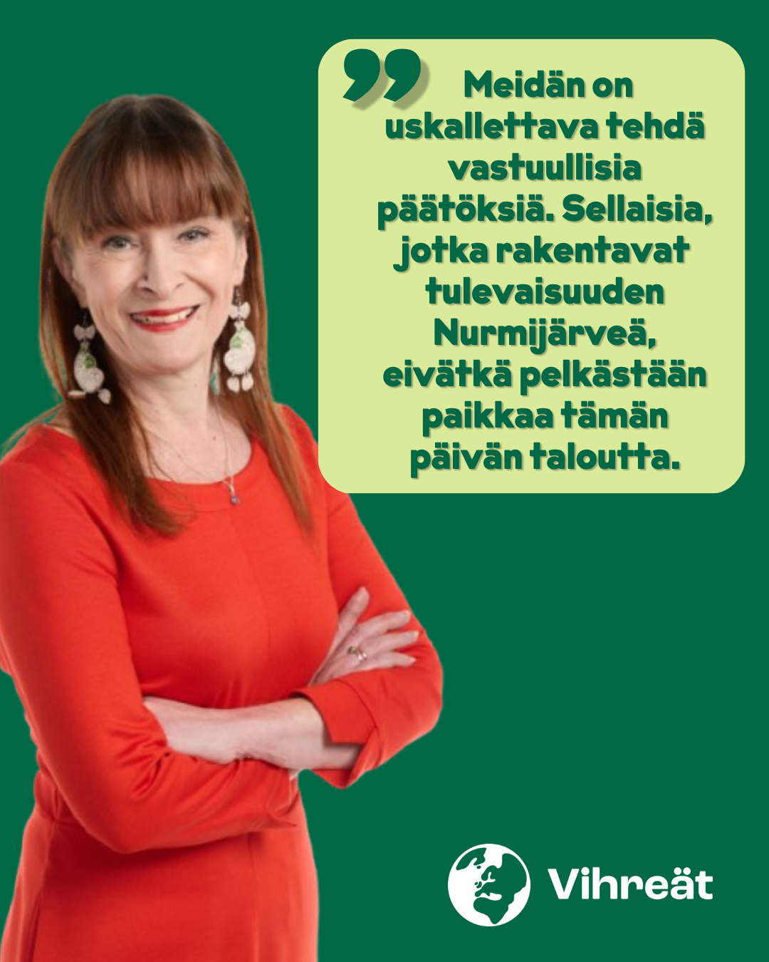 Puhe valtuustossa liittyen vuoden 2025 tilinpäätökseen